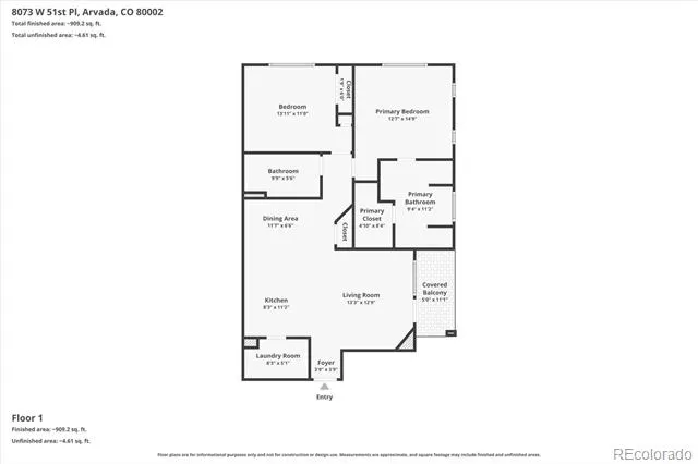 8073 W 51st Place #302 Arvada, CO 80002
