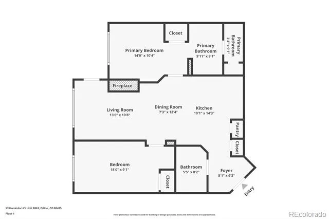 53 Hunki Dori Court #8863 Keystone, CO 80435