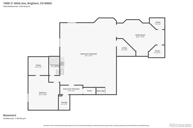 10981 E 166th Avenue Brighton, CO 80602