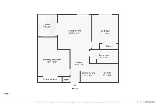 8330 Zuni Street #109 Denver, CO 80221