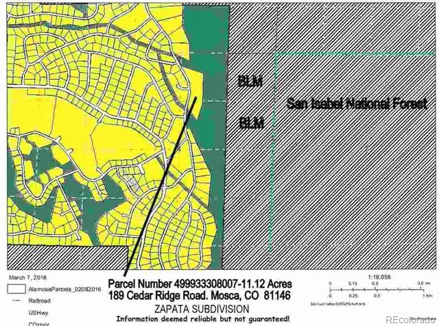 189 Cedar Ridge Road Mosca, CO 81146