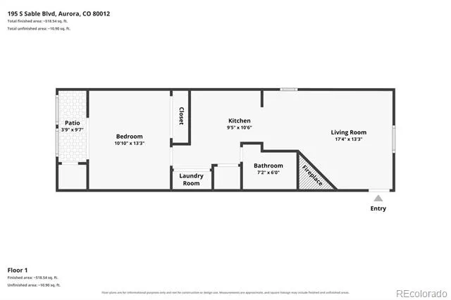195 S Sable Boulevard #U11 Aurora, CO 80012