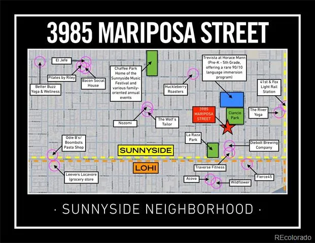 3985 Mariposa Street Denver, CO 80211