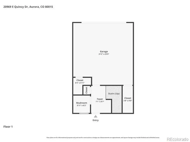 20969 E Quincy Drive Aurora, CO 80015