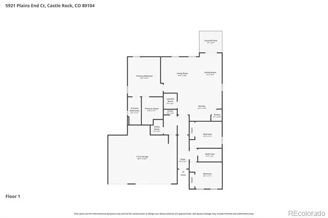 5921 Plains End Court Castle Rock, CO 80104