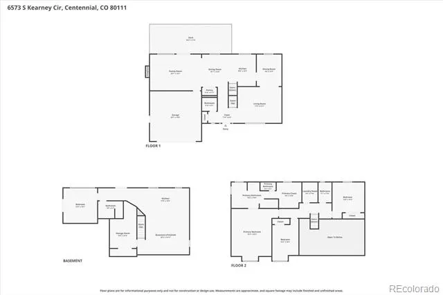6573 S Kearney Circle Centennial, CO 80111