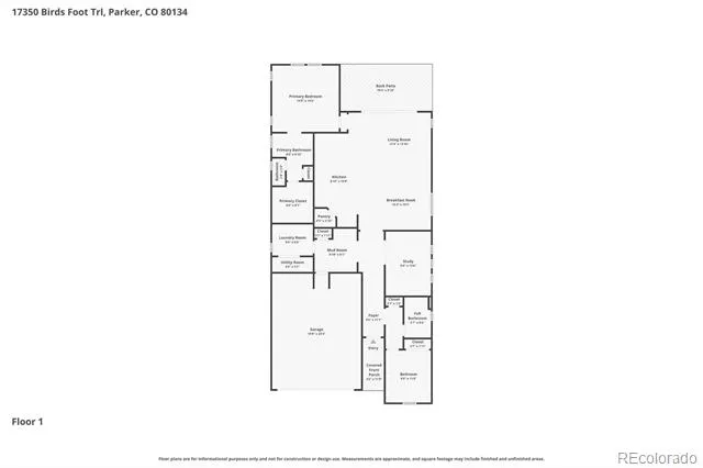 17350 Birds Foot Trail Parker, CO 80134