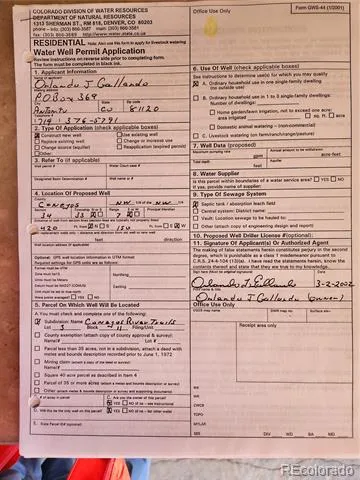 Address Not Shown Antonito, CO 81120