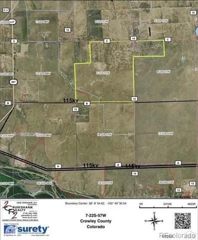 County Road C Crowley, CO 81066