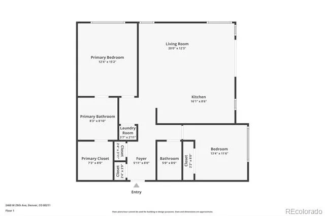2460 W 29th Avenue #106 Denver, CO 80211