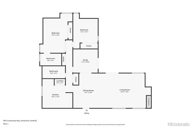 7877 S University Way Centennial, CO 80122