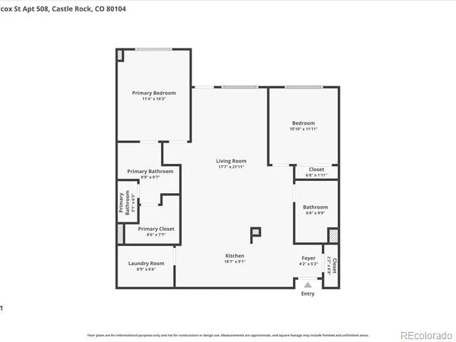 20 Wilcox Street #508 Castle Rock, CO 80104
