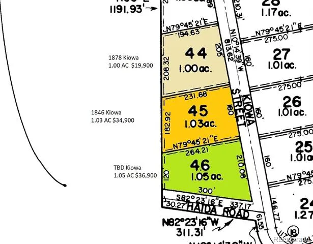 1878 Kiowa Street Como, CO 80432