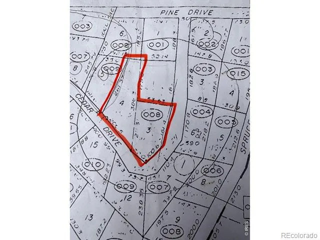 0 Cedar Drive Lyons, CO 80540