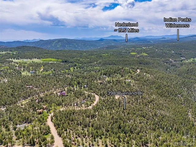 398 Overland Drive Ward, CO 80481