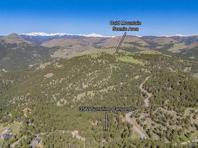 3561 Sunshine Canyon Drive Boulder, CO 80302