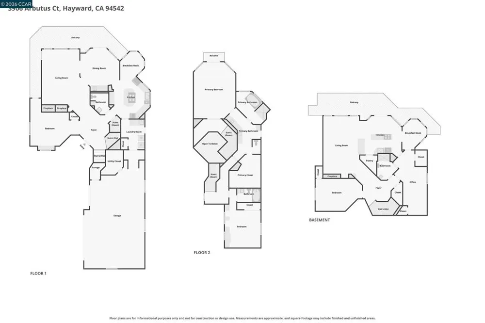 3906 Arbutus Ct Hayward, CA 94542