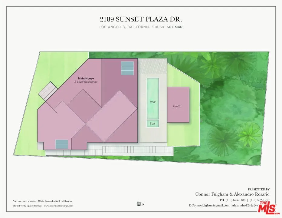 2189 Sunset Plaza Drive Los Angeles, CA 90069