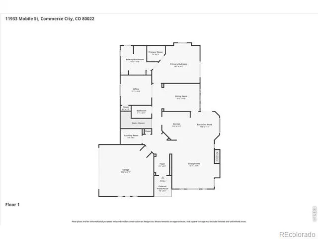 11933 Mobile Street ##A Commerce City, CO 80022