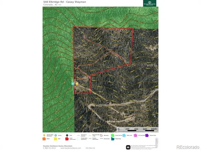 540 Elkridge Road Red Feather Lakes, CO 80545