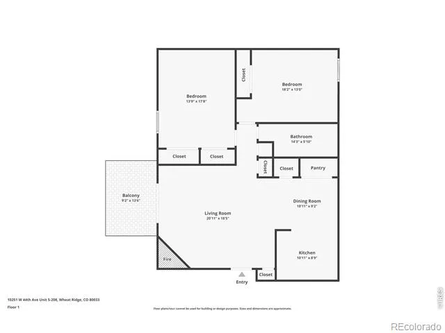 10251 W 44th Avenue Wheat Ridge, CO 80033