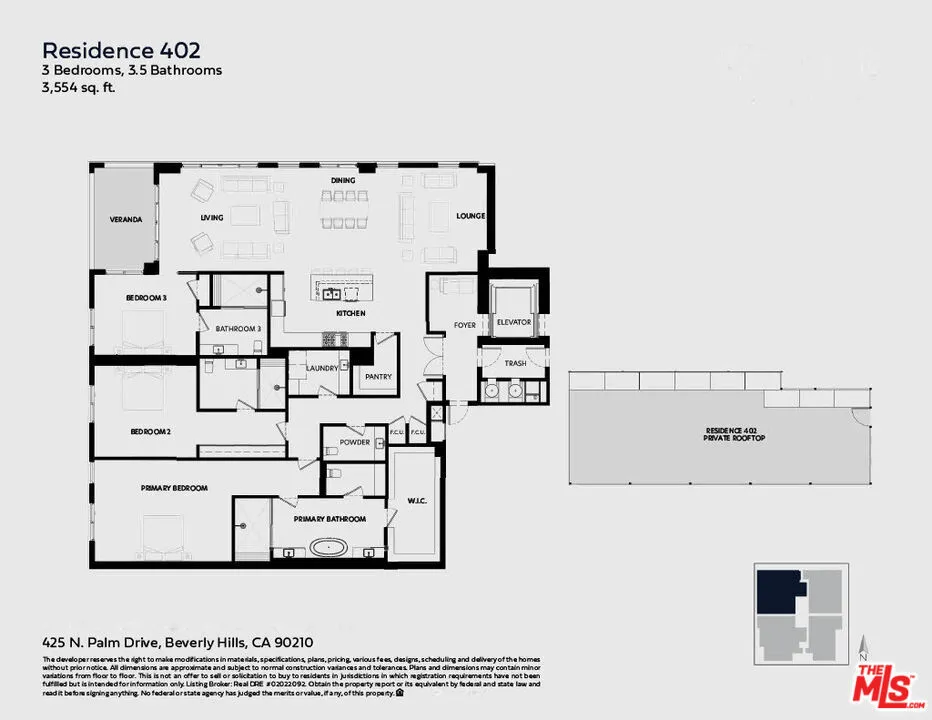 425 Palm Drive #402 Beverly Hills, CA 90210