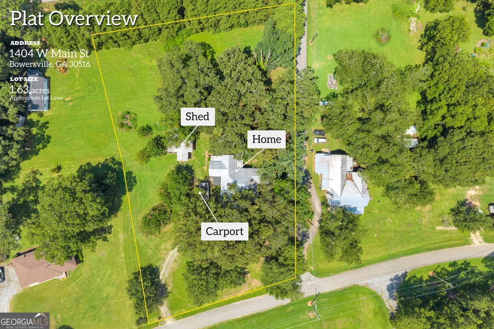 1404 W Main ST Bowersville, GA 30516