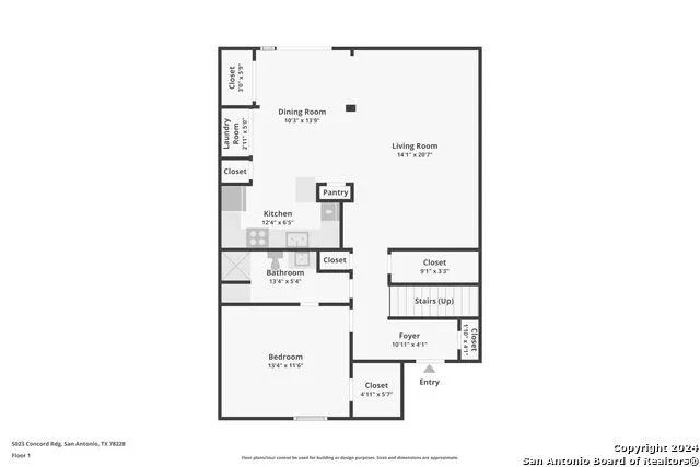 5023 CONCORD RDG San Antonio, TX 78228