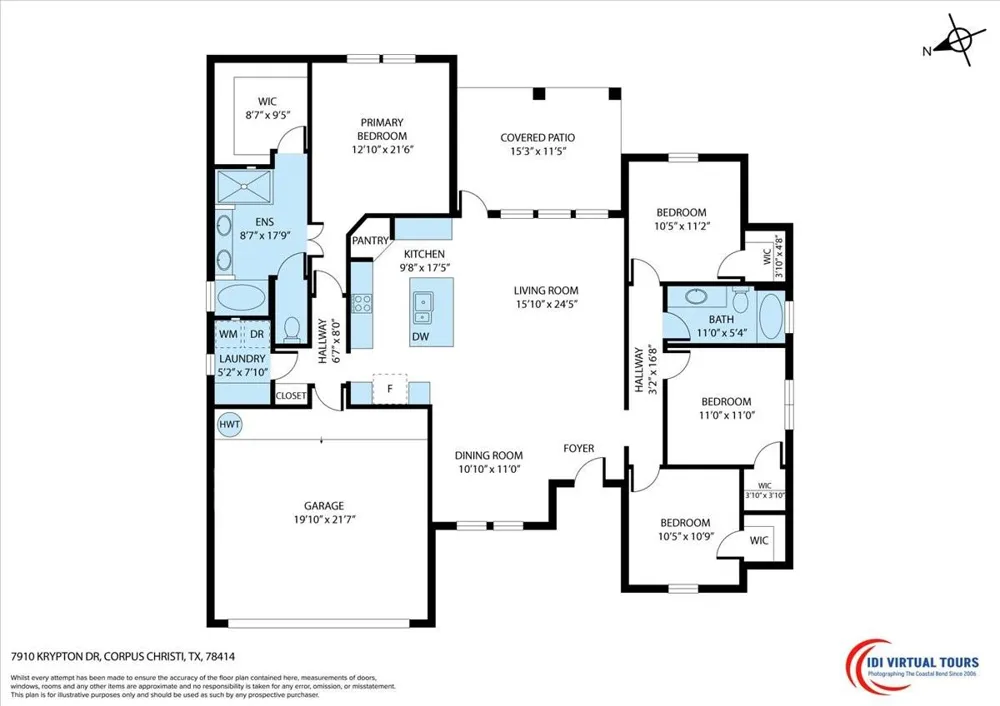 7910 Krypton Drive Corpus Christi, TX 78414