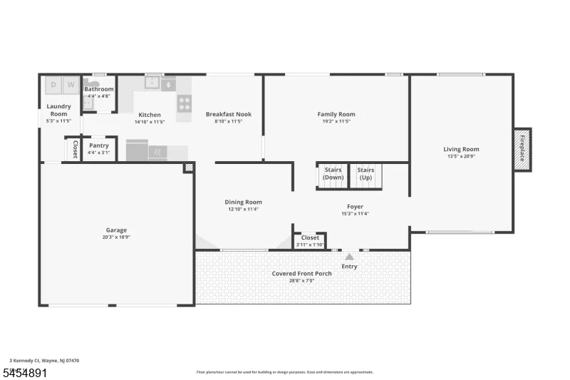3 Kennedy Ct Wayne, NJ 07470