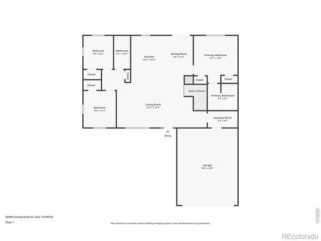 33490 County Road 42 Otis, CO 80743