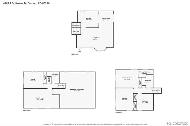 4463 S Quitman Street Denver, CO 80236
