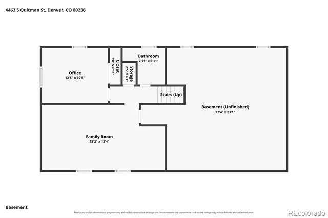 4463 S Quitman Street Denver, CO 80236