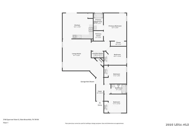 3140 SPARROW VIEW CT New Braunfels, TX 78130