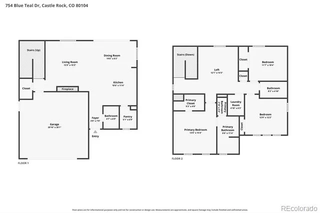 754 Blue Teal Drive Castle Rock, CO 80104