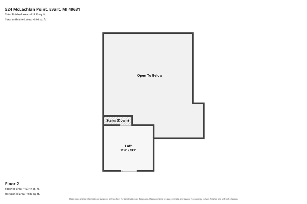524 McLachlan Point Road Evart, MI 49631