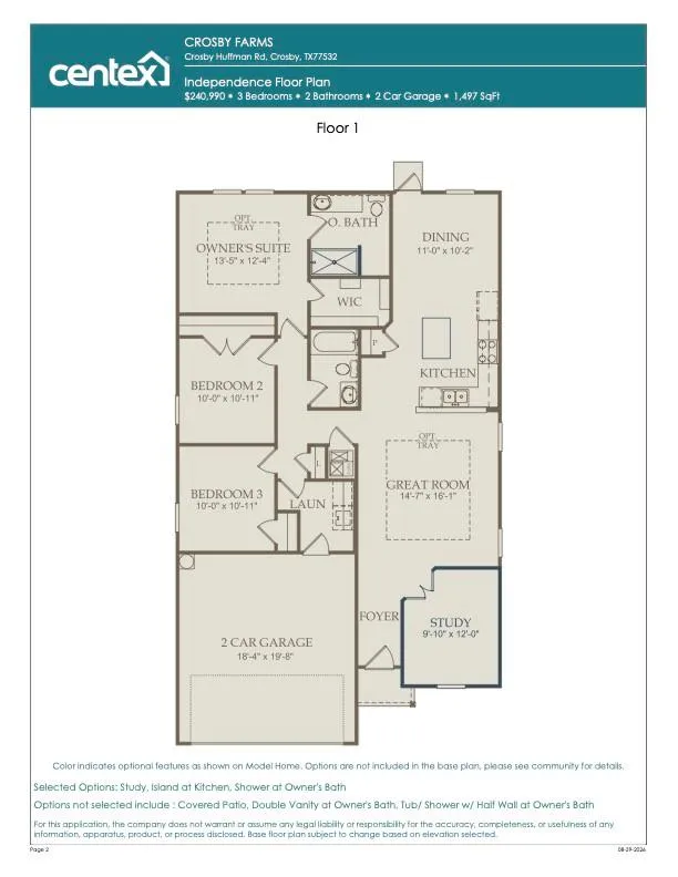 327 Smugglers Bay Lane Crosby, TX 77532