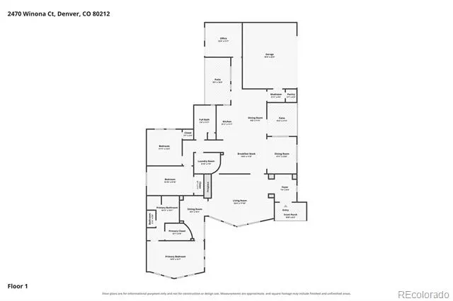 2470 Winona Court Denver, CO 80212
