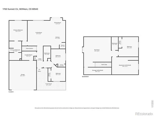 1763 Sunset Circle Milliken, CO 80543