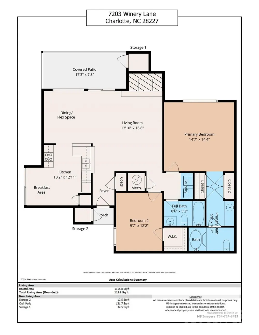 7203 Winery Lane Charlotte, NC 28227