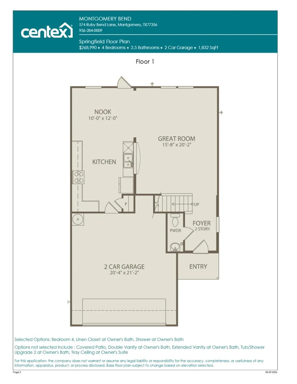 914 Silver Buckle Lane Montgomery, TX 77356