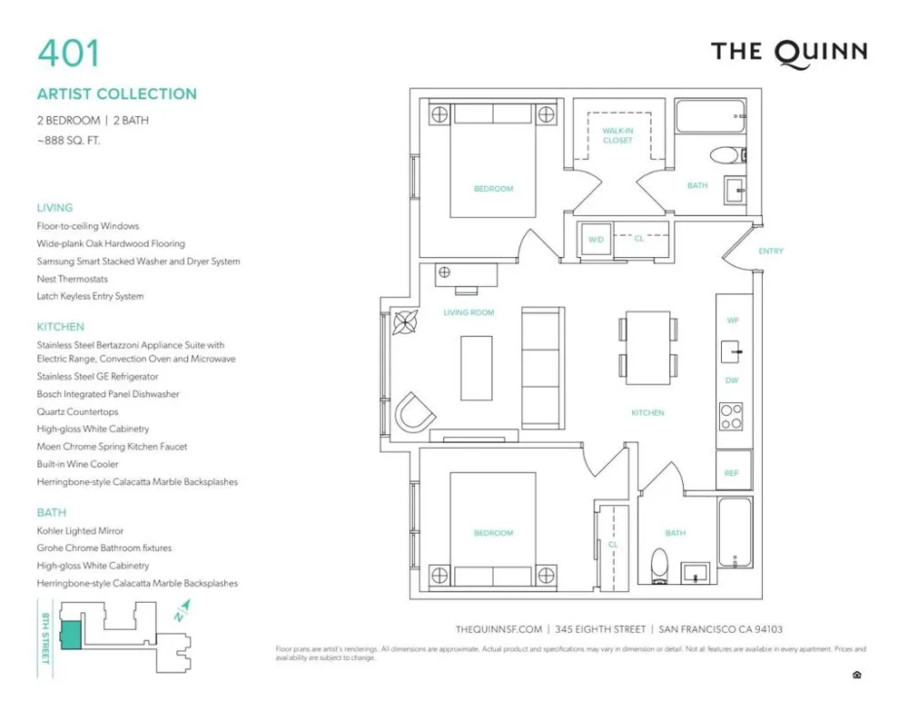 345 8th Street #401 San Francisco, CA 94103