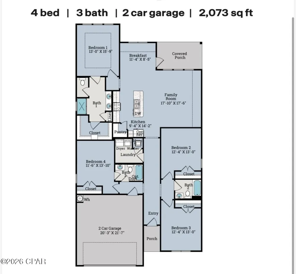 1019 Crystal Bayou Boulevard Panama City Beach, FL 32407