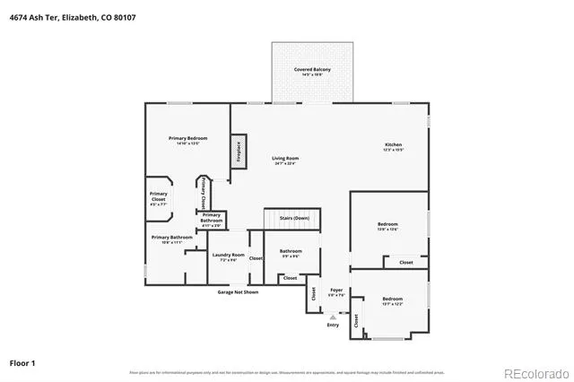 4674 Ash Terrace Elizabeth, CO 80107