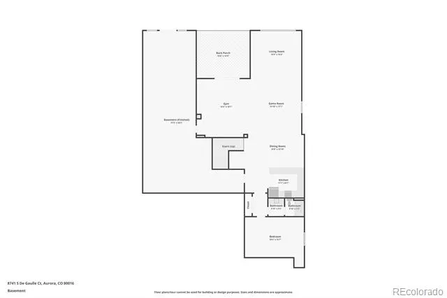 8641 S De Gaulle Court Aurora, CO 80016