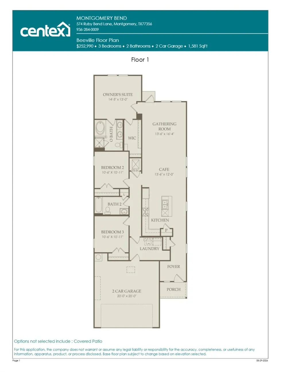 913 Silver Buckle Lane Montgomery, TX 77356