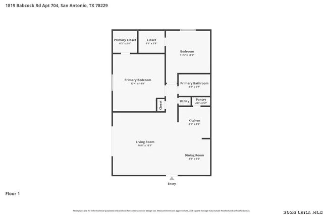 1819 Babcock #411 San Antonio, TX 78229