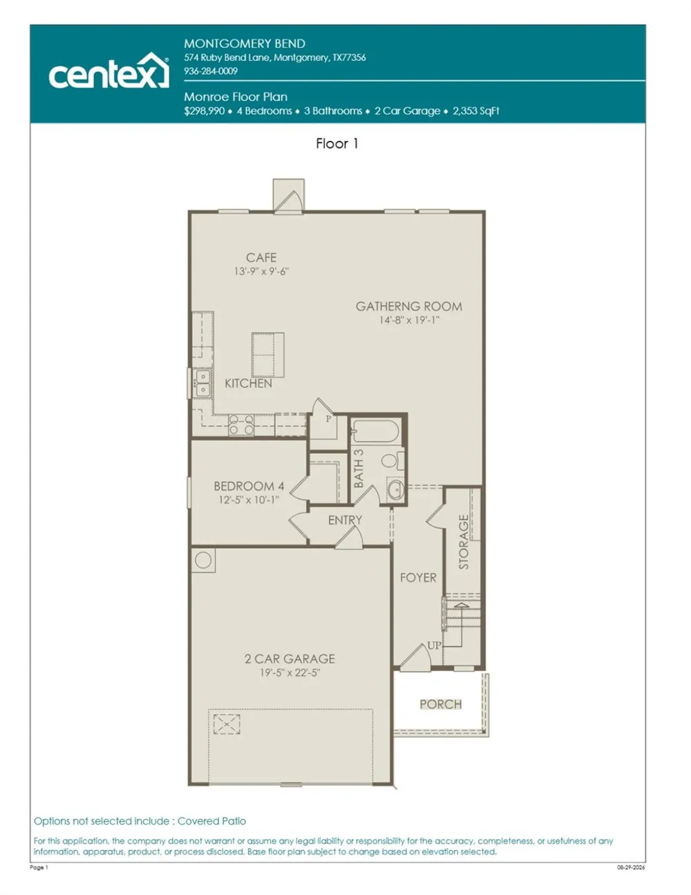 917 Silver Buckle Lane Montgomery, TX 77356