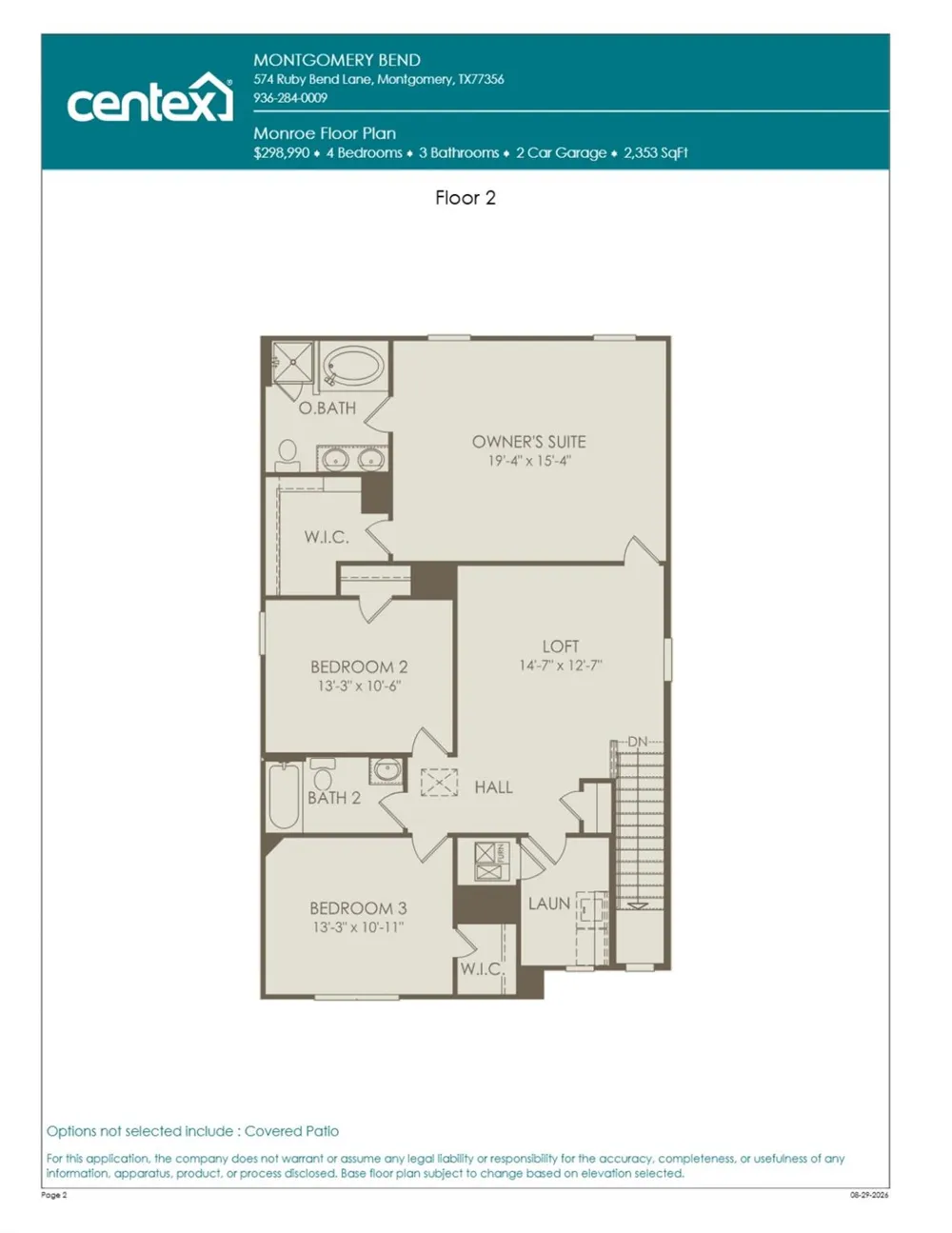 917 Silver Buckle Lane Montgomery, TX 77356