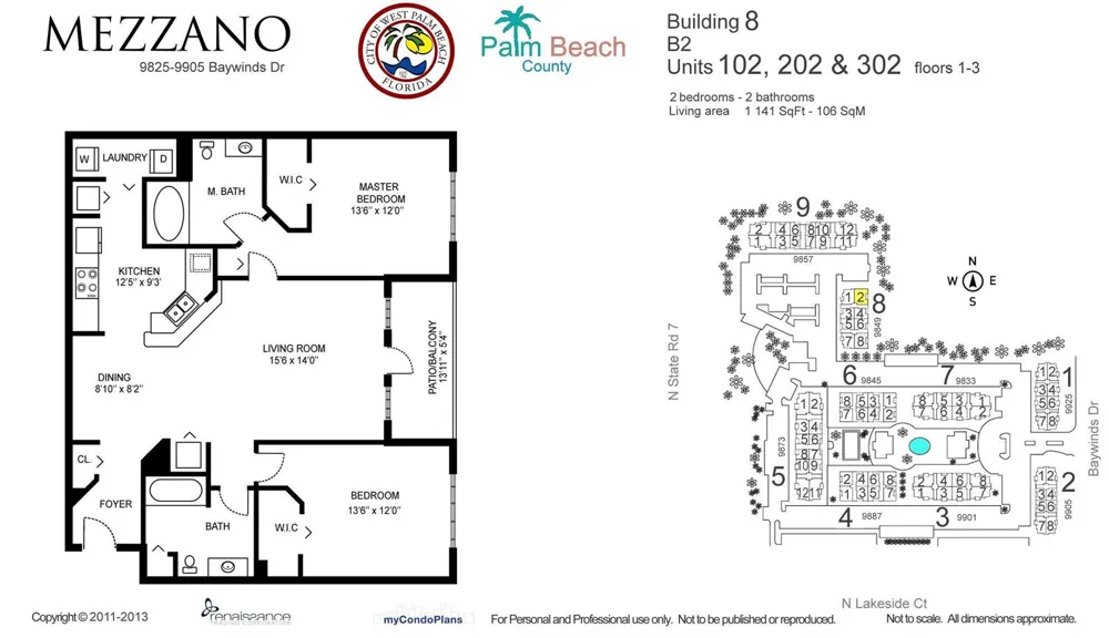 9849 BAYWINDS DRIVE #8302 West Palm Beach, FL 33411